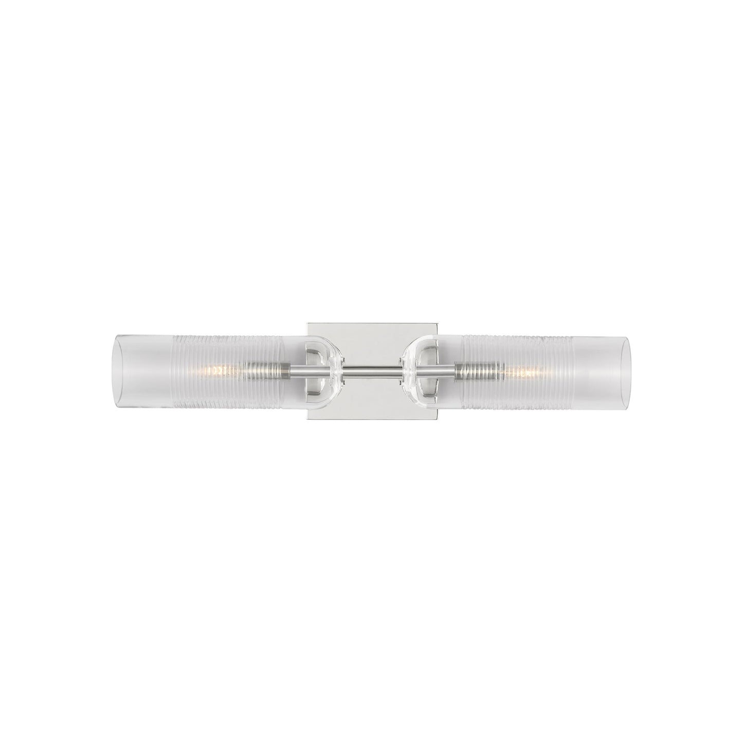Leano Bath Vanity Light in Polished Nickel (24-Inch).