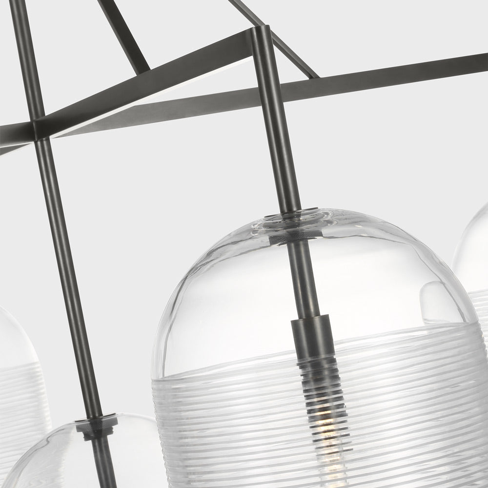 Leano Chandelier in Detail.