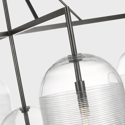 Leano Chandelier in Detail.
