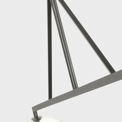 Leano Linear Chandelier in Detail.
