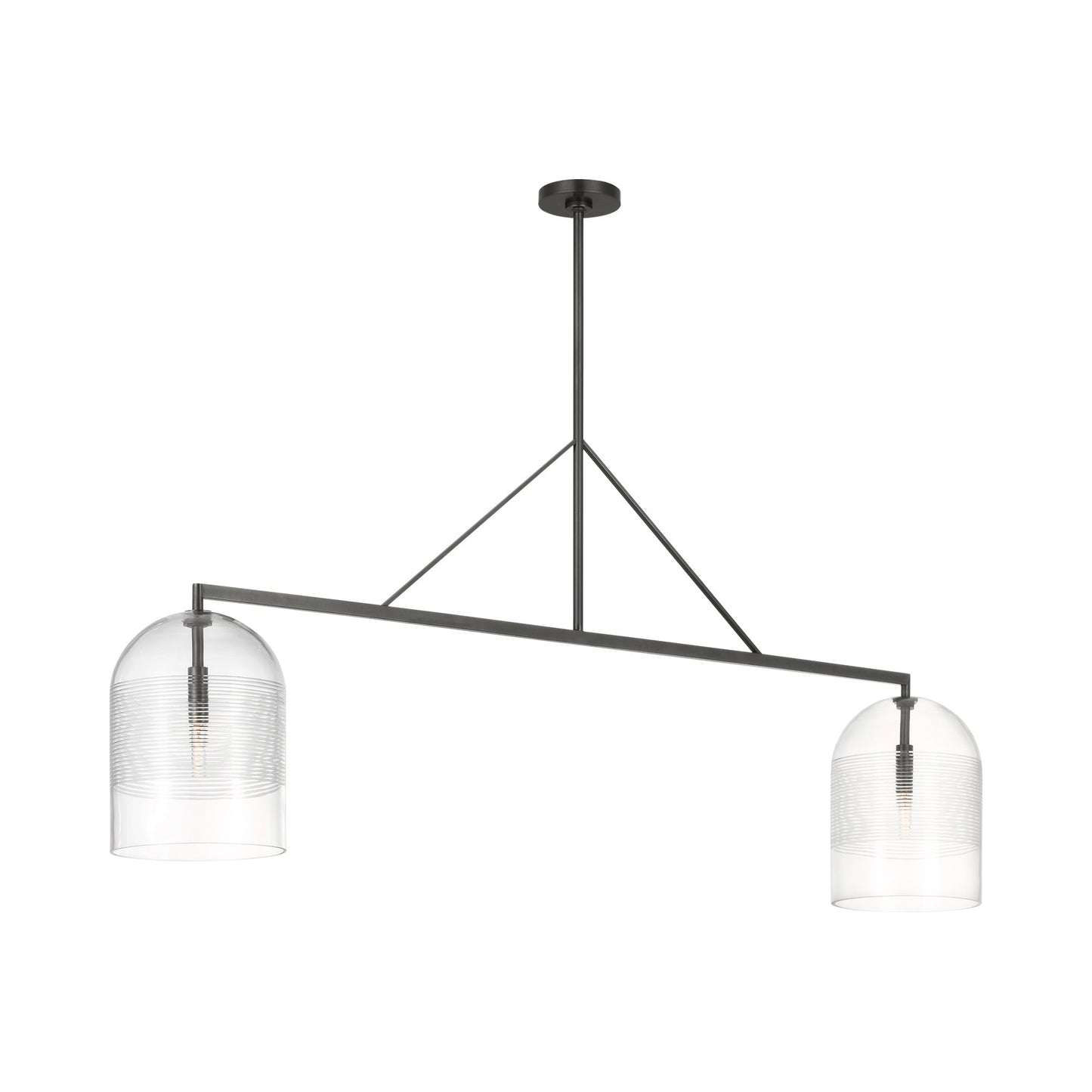 Leano Linear Chandelier in Detail.