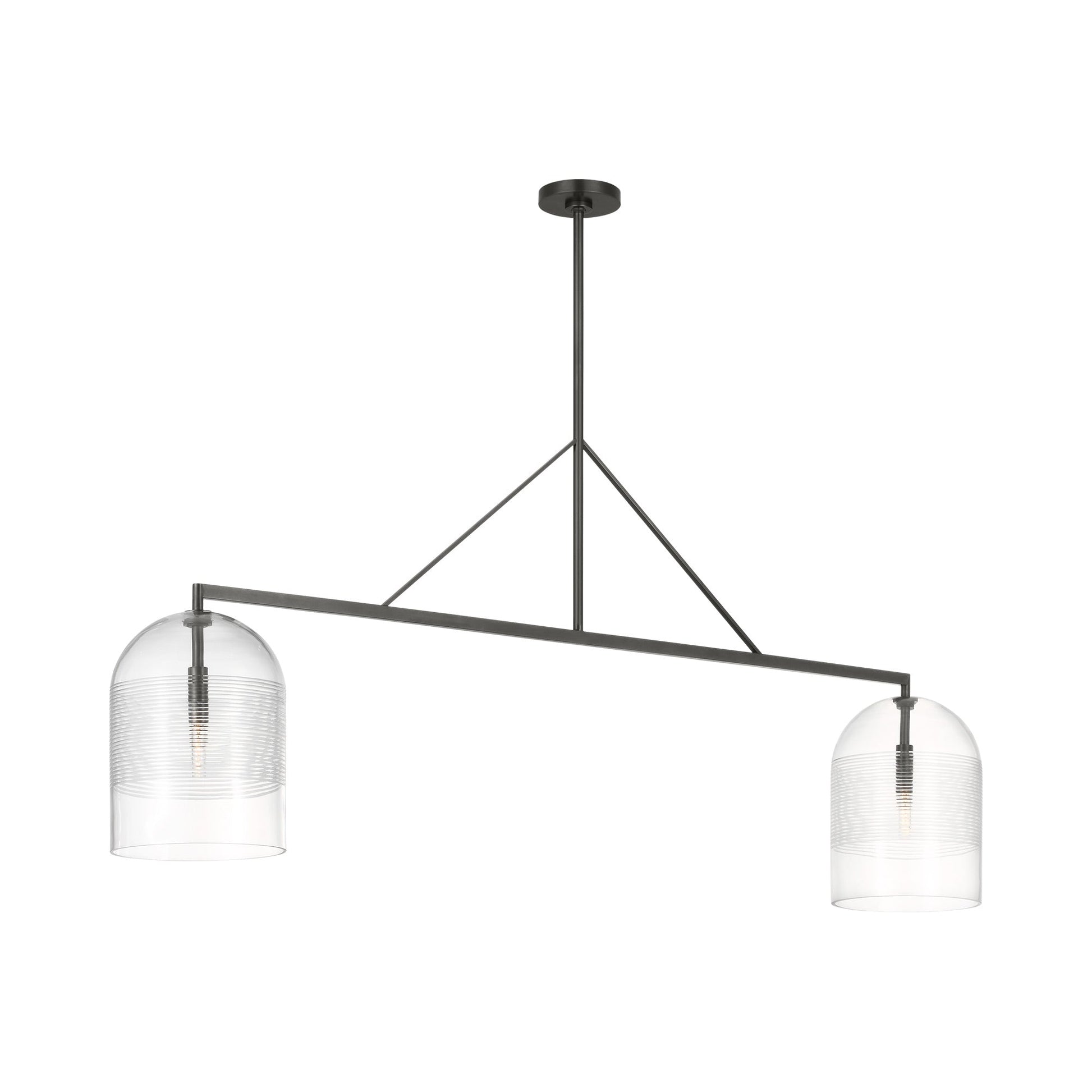Leano Linear Chandelier in Detail.