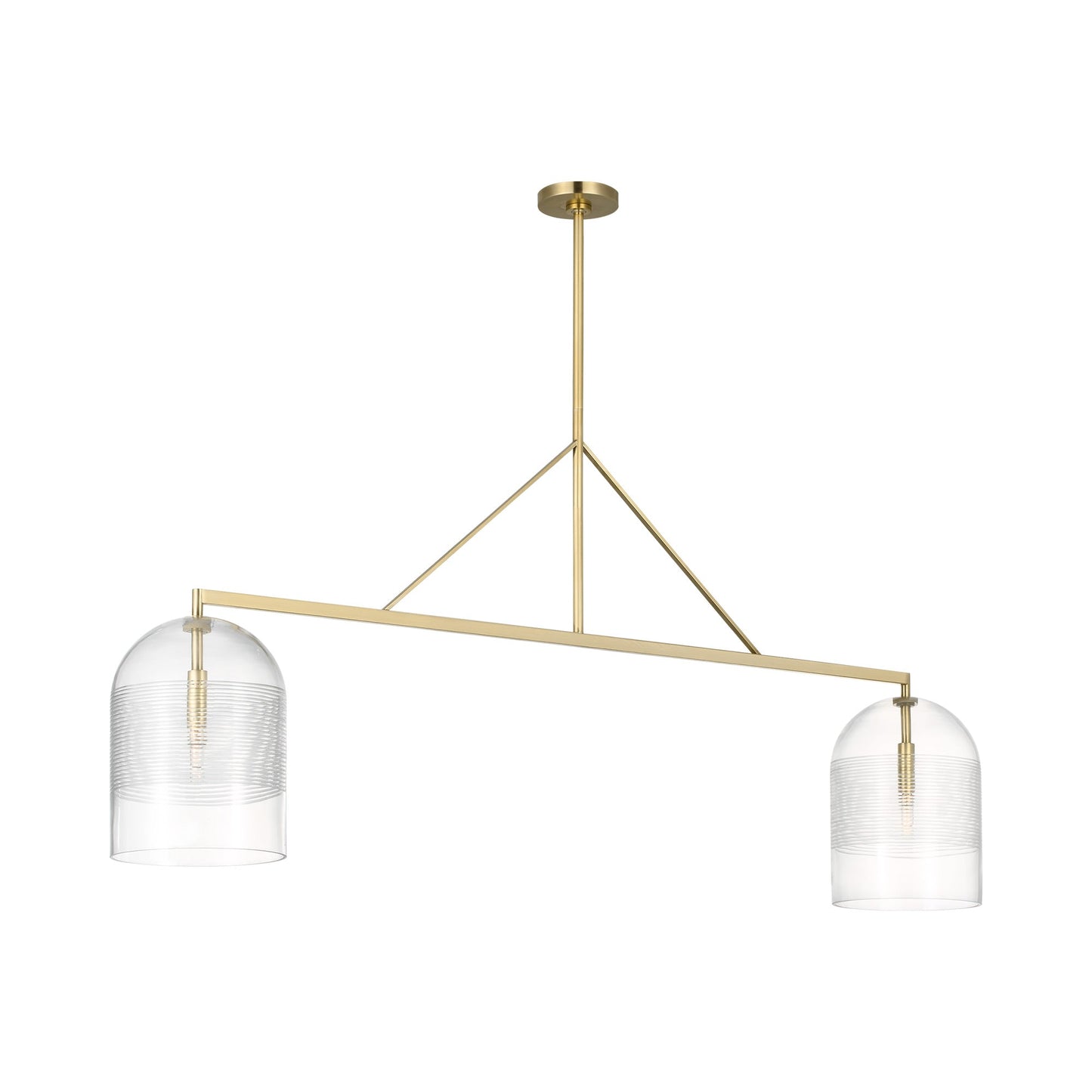 Leano Linear Chandelier in Detail.