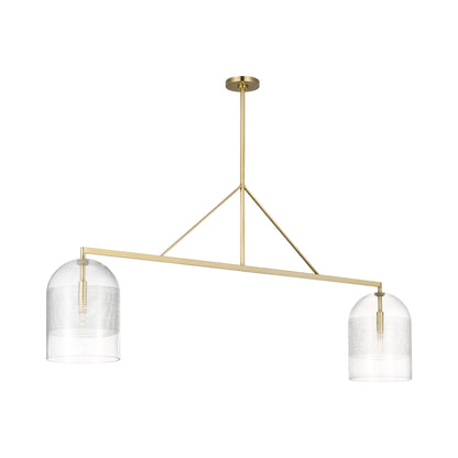 Leano Linear Chandelier in Detail.