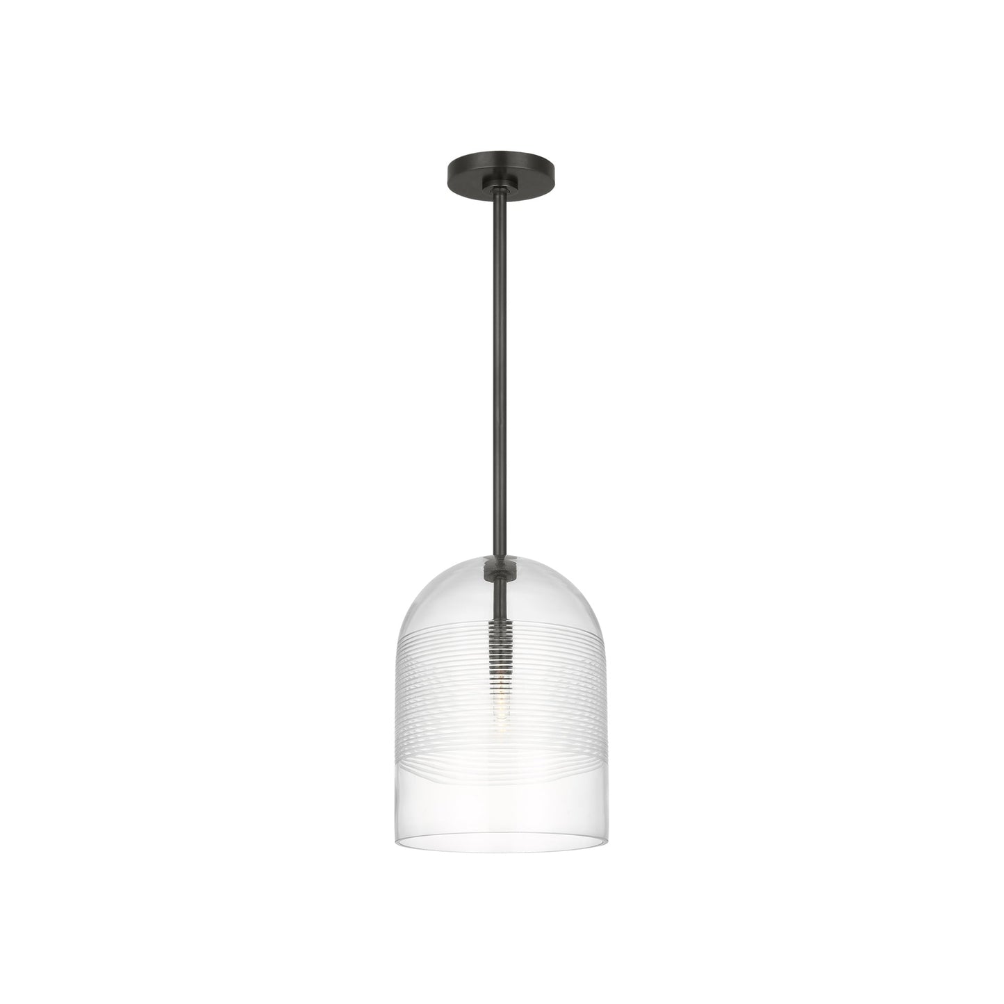 Leano Pendant Light in Bronze (9.5-Inch).