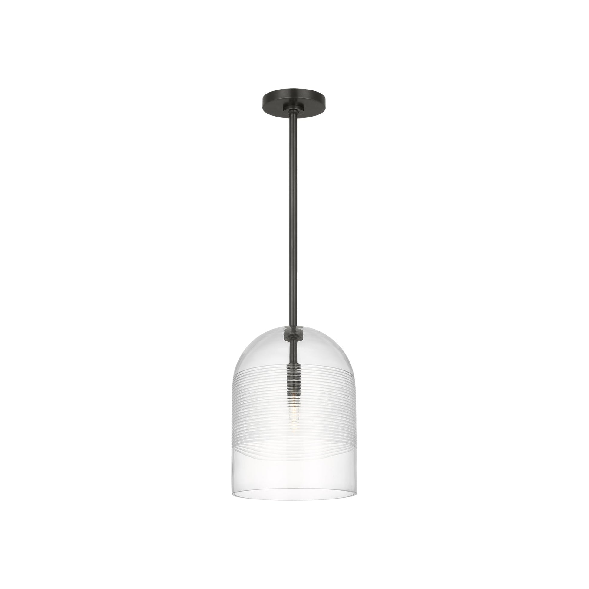 Leano Pendant Light in Bronze (9.5-Inch).