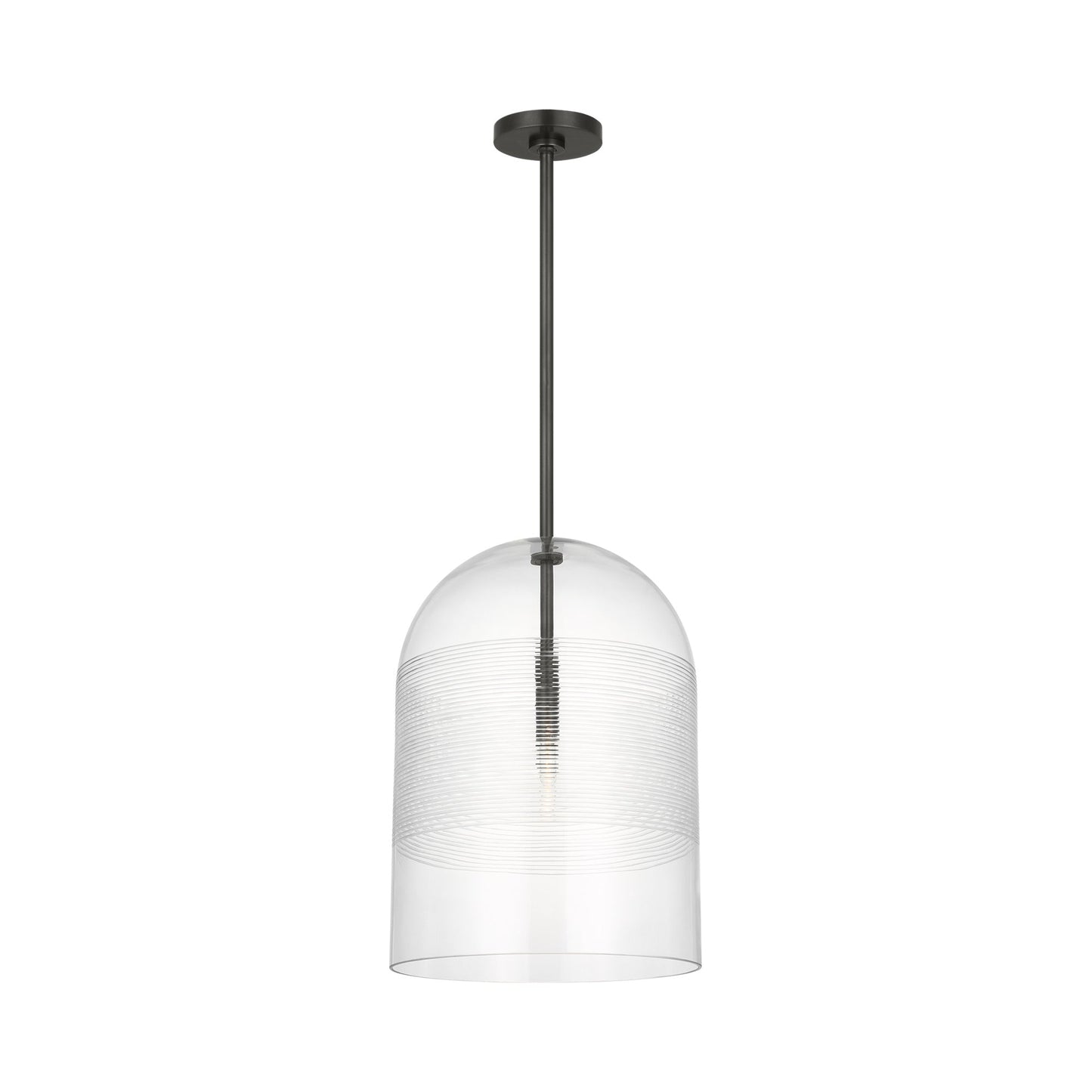 Leano Pendant Light in Bronze (14-Inch).