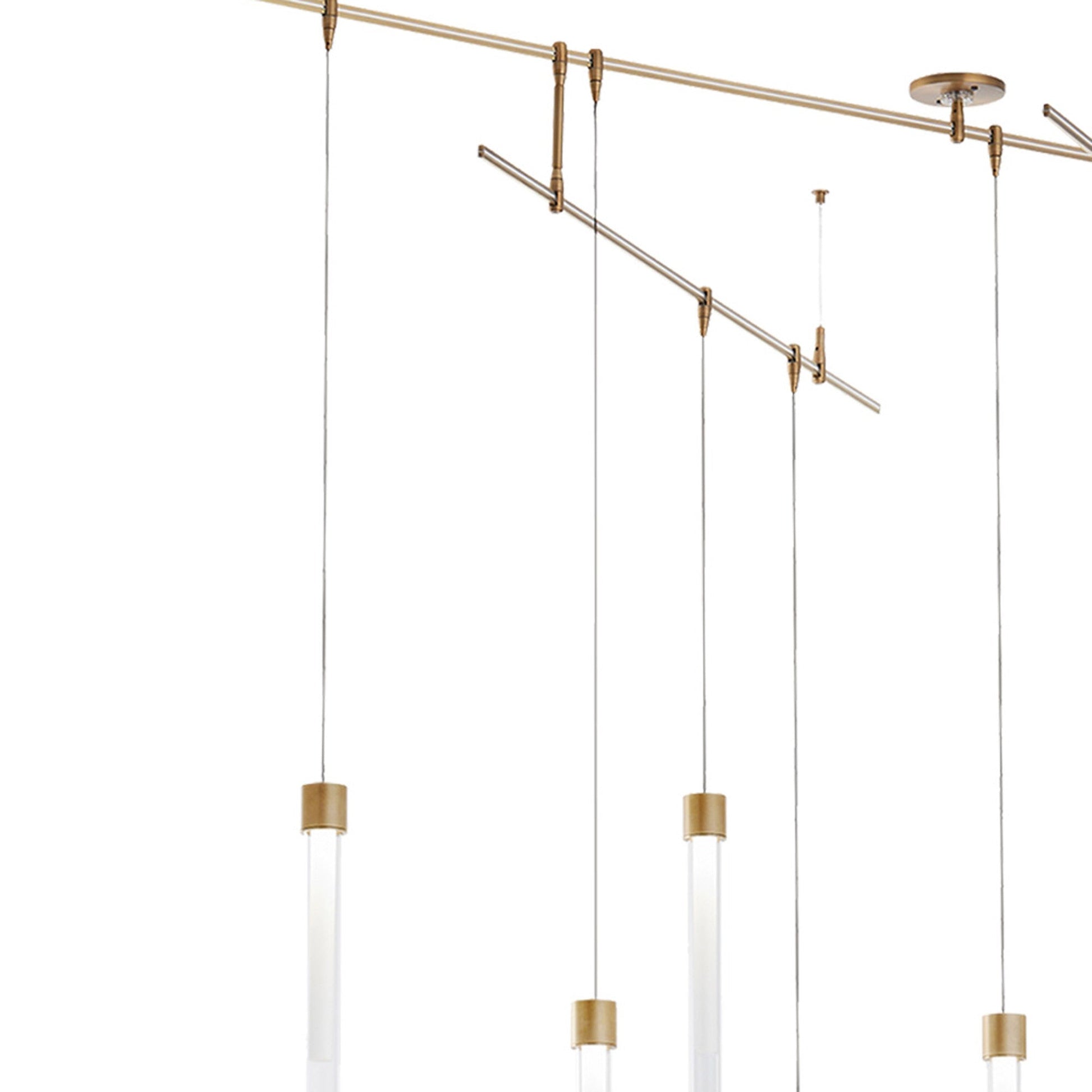 Linger Mini LED Chandelier in Detail.