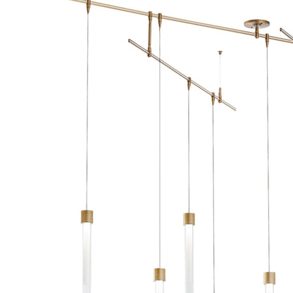 Linger Mini LED Chandelier in Detail.