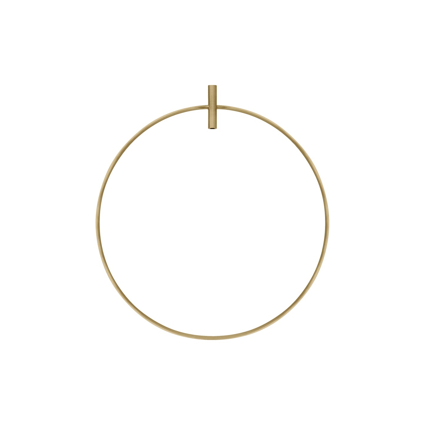 Locus Accessory in Natural Brass (Small).