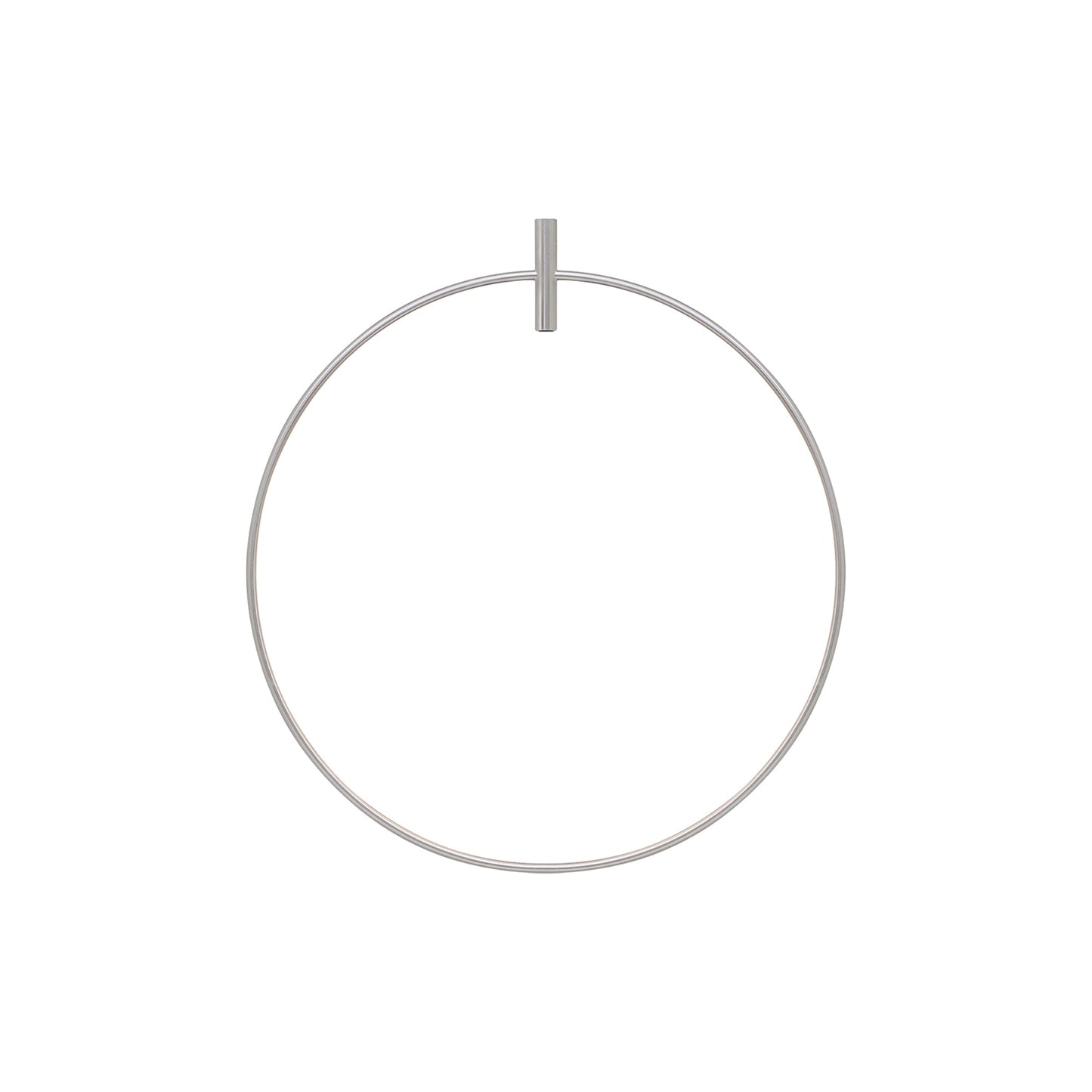 Locus Accessory in Satin Nickel (Small).