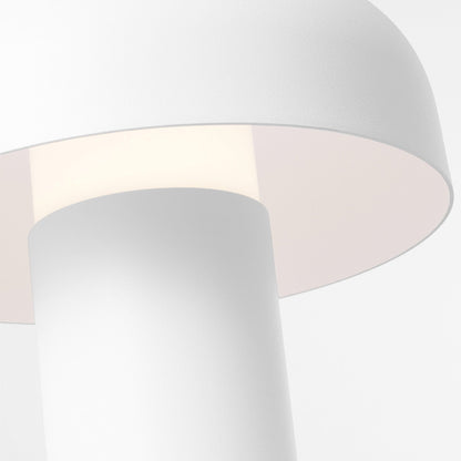 Louver LED Rechargeable Table Lamp in Detail.