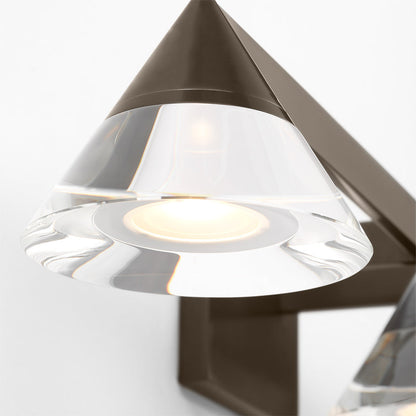 Midrand Crystal LED Bath Vanity Light in Detail.