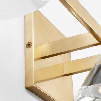 Midrand Crystal LED Bath Vanity Light in Detail.