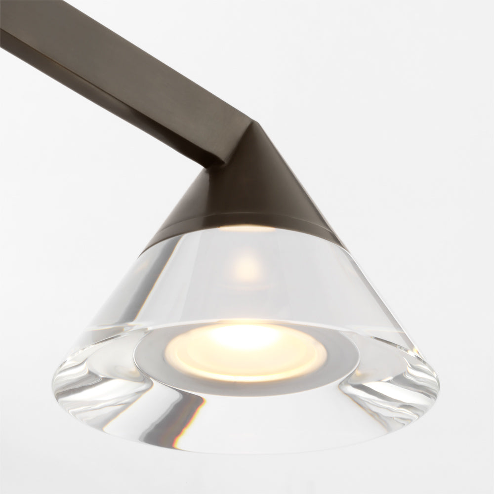 Midrand Crystal LED Bath Vanity Light in Detail.