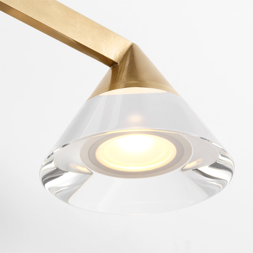 Midrand Crystal LED Bath Vanity Light in Detail.