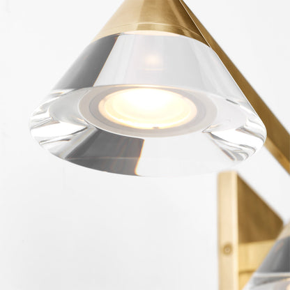 Midrand Crystal LED Bath Vanity Light in Detail.