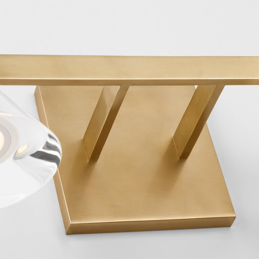 Midrand Crystal LED Bath Vanity Light in Detail.