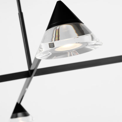 Midrand Crystal LED Chandelier in Detail.