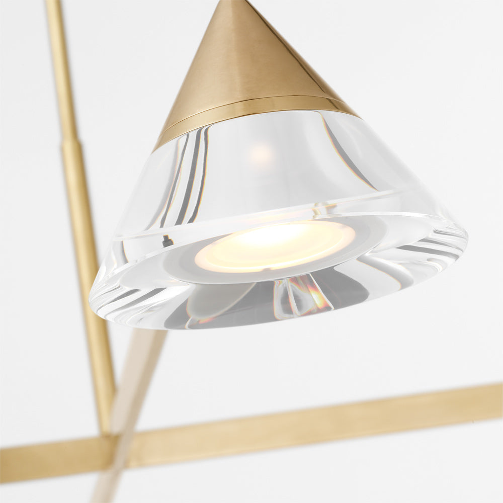 Midrand Crystal LED Chandelier in Detail.