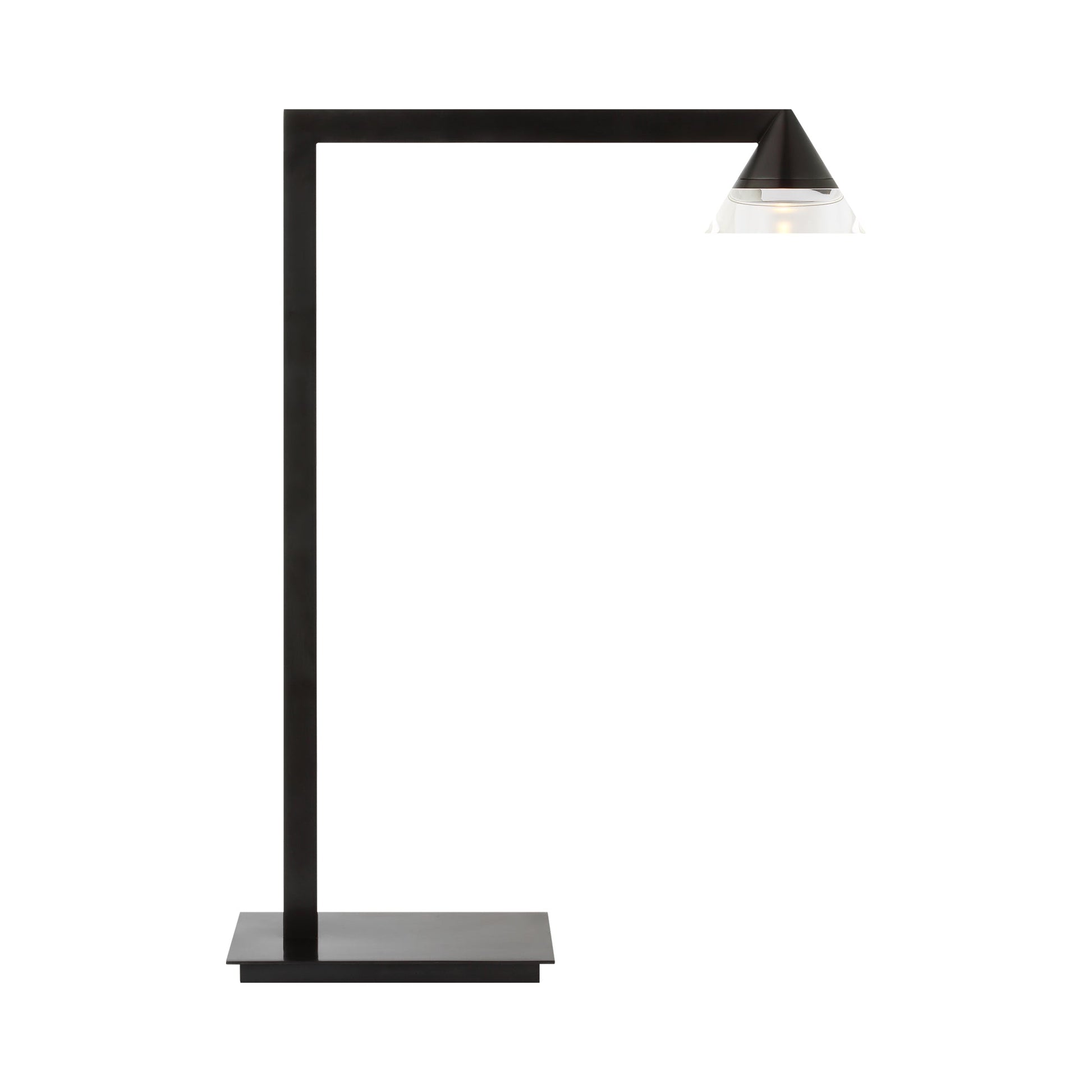 Midrand Crystal LED Table Lamp in Bronze.