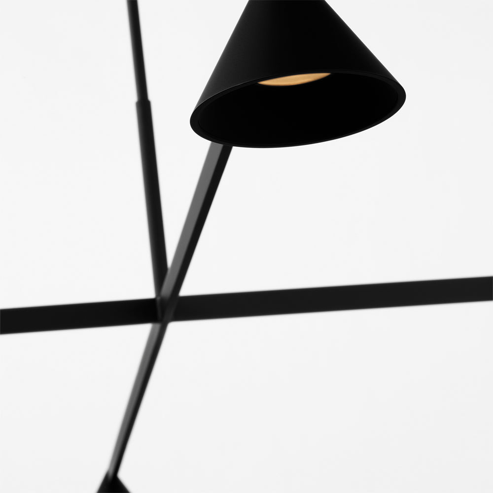 Midrand LED Chandelier in Detail.