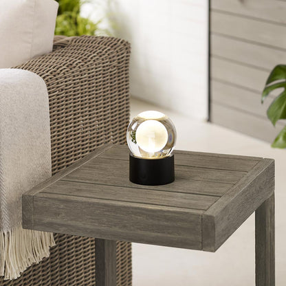 Mina LED Rechargeable Table Lamp in Detail.