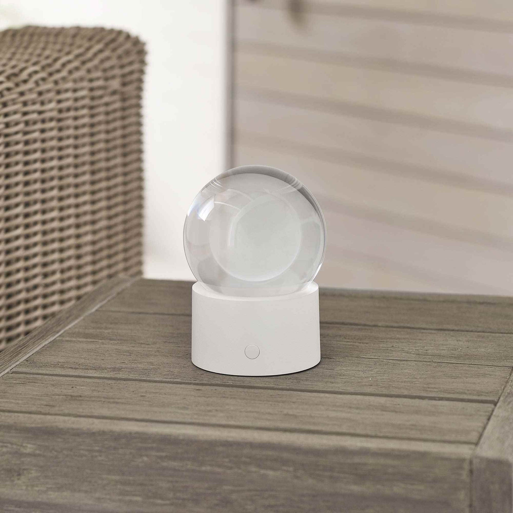 Mina LED Rechargeable Table Lamp in Detail.