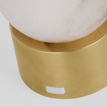 Mina LED Rechargeable Table Lamp in Detail.