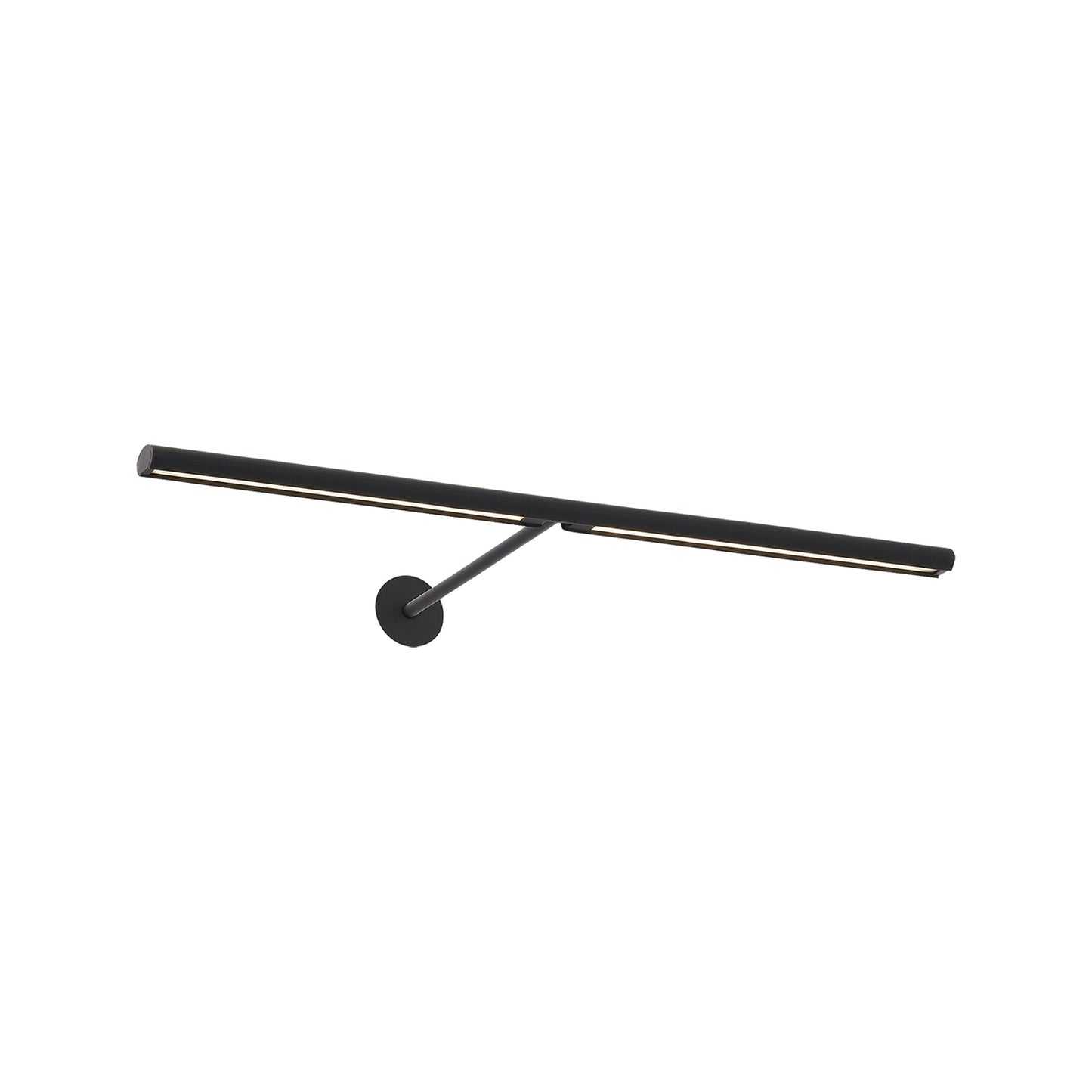 Plural LED Picture Light in Nightshade Black/18-Inch/Dome.