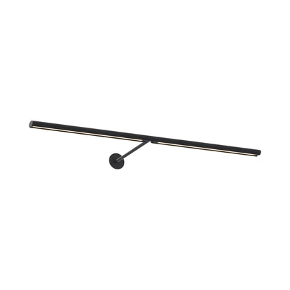 Plural LED Picture Light in Nightshade Black/24-Inch/Dome.