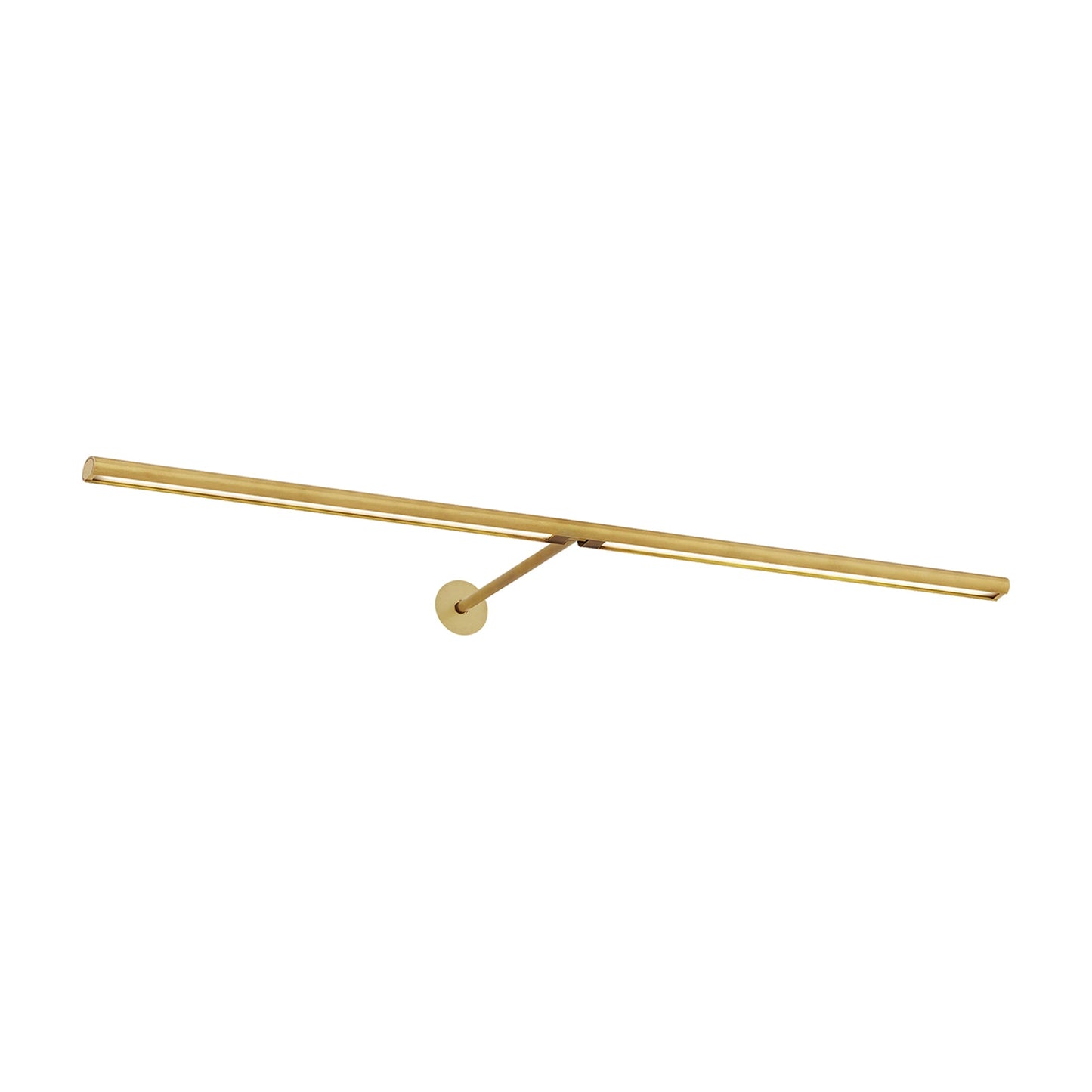 Plural LED Picture Light in Natural Brass/30-Inch/Dome.
