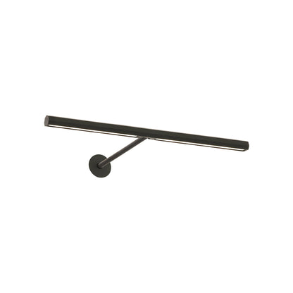 Plural LED Picture Light in Dark Bronze/12-Inch/Faceted.