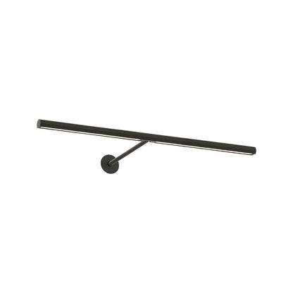 Plural LED Picture Light in Dark Bronze/18-Inch/Faceted.