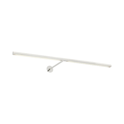 Plural LED Picture Light in Polished Nickel/24-Inch/Faceted.