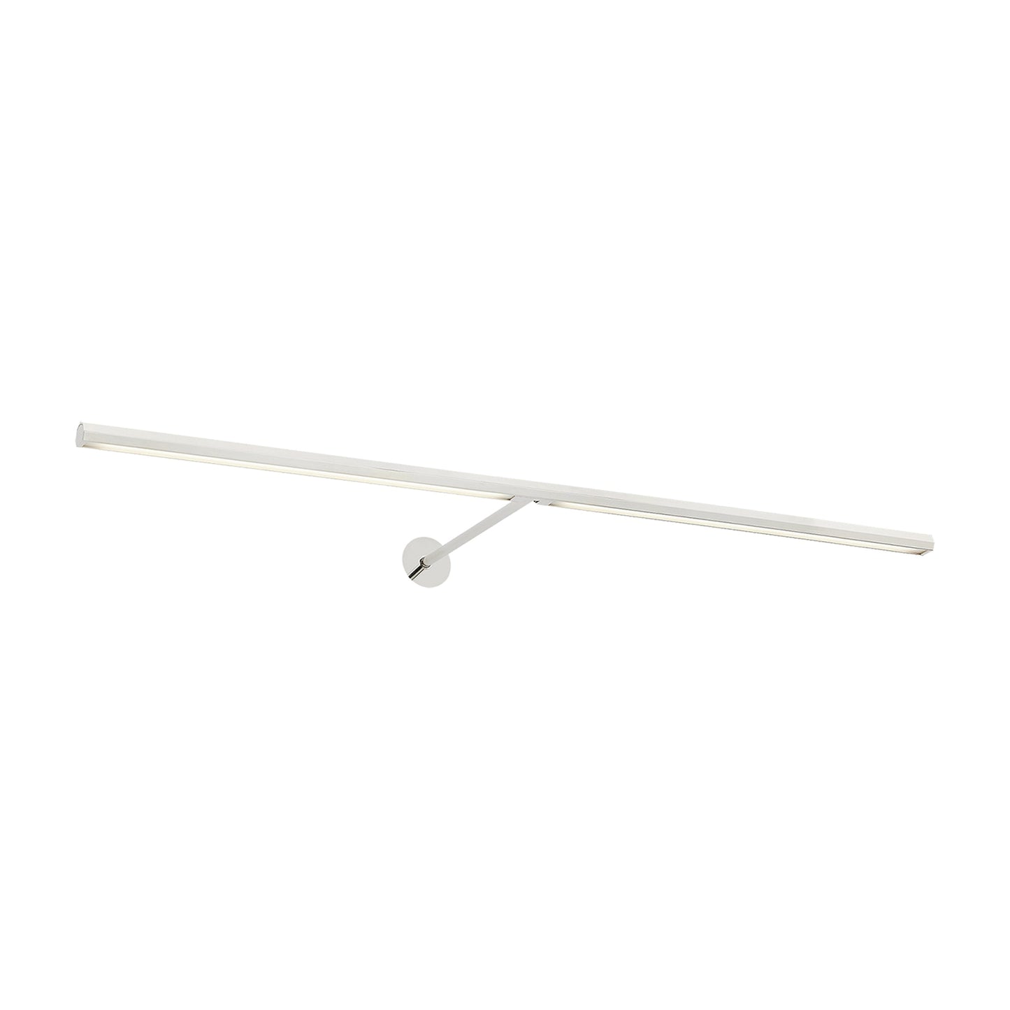 Plural LED Picture Light in Polished Nickel/30-Inch/Faceted.