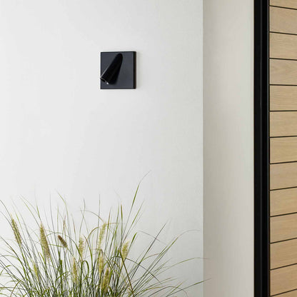 Ponte Outdoor LED Wall Light in Outside Area.