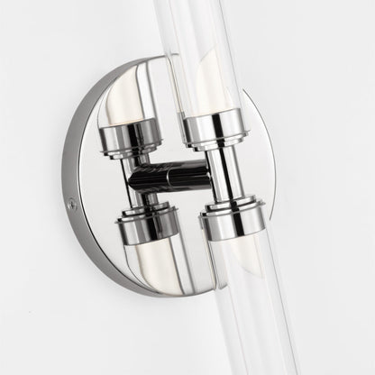 Poza LED Bath Vanity Light in Detail.
