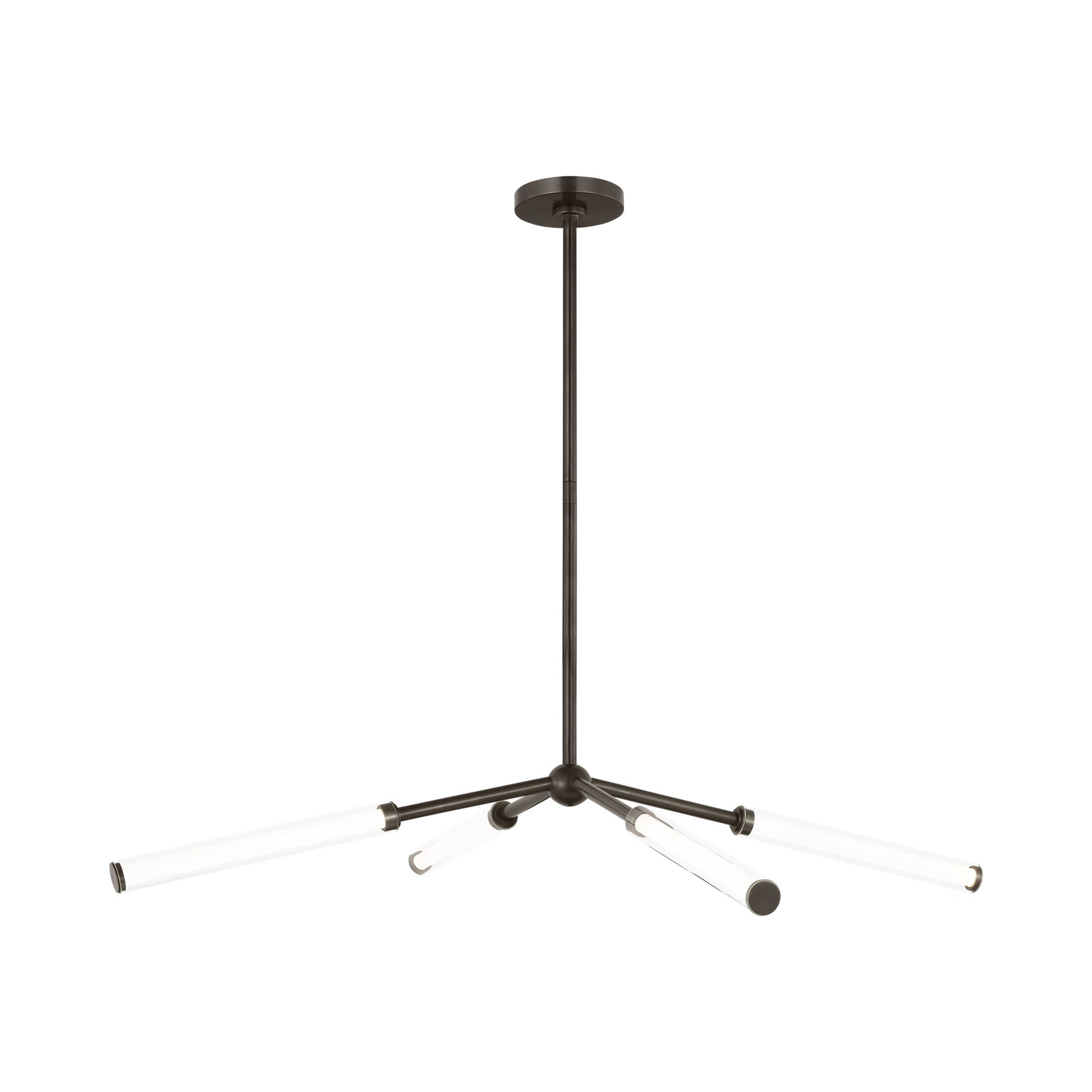 Poza LED Chandelier in Bronze (40-Inch).