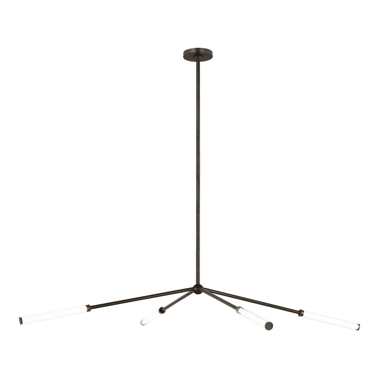 Poza LED Chandelier in Bronze (63.5-Inch).