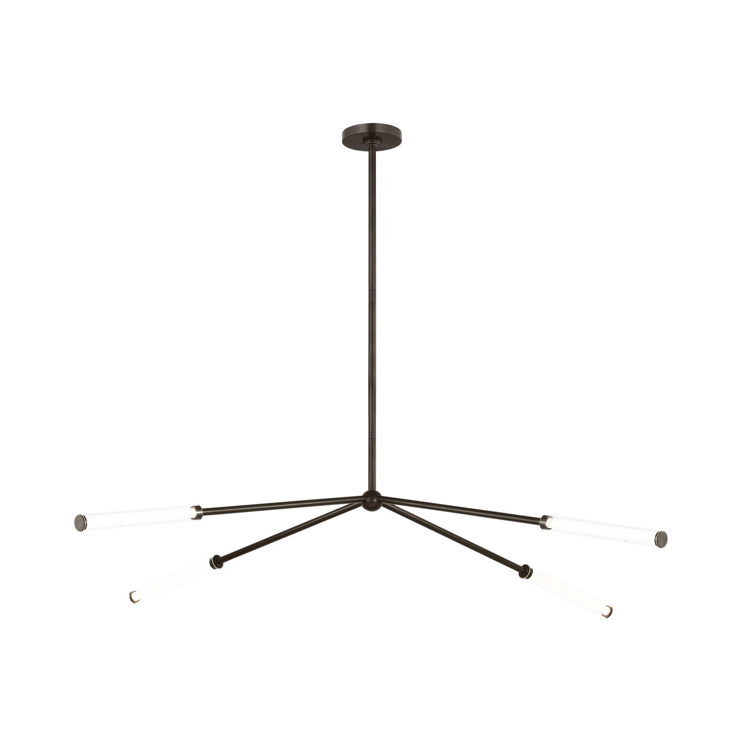 Poza LED Chandelier in Detail.