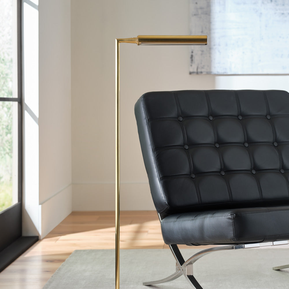 Poza LED Floor Lamp in living room.