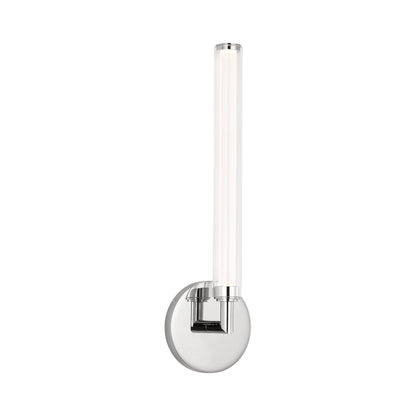 Poza LED Wall Light in Polished Nickel.