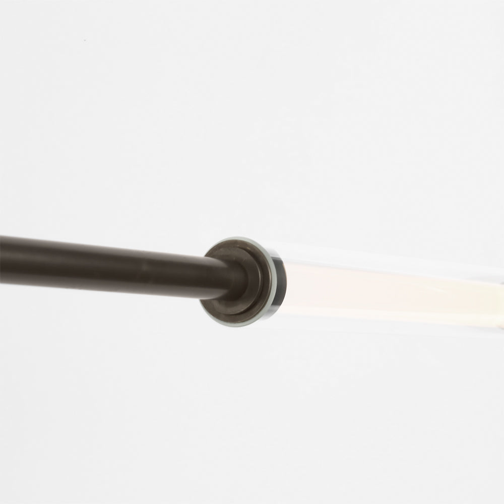 Poza Linear LED Chandelier in Detail.