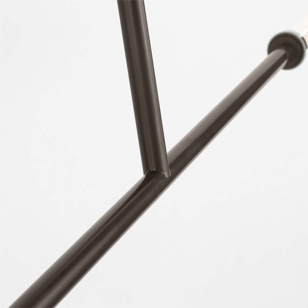 Poza Linear LED Chandelier in Detail.