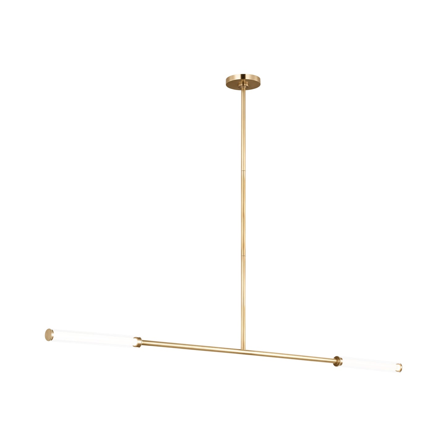 Poza Linear LED Chandelier in Detail.