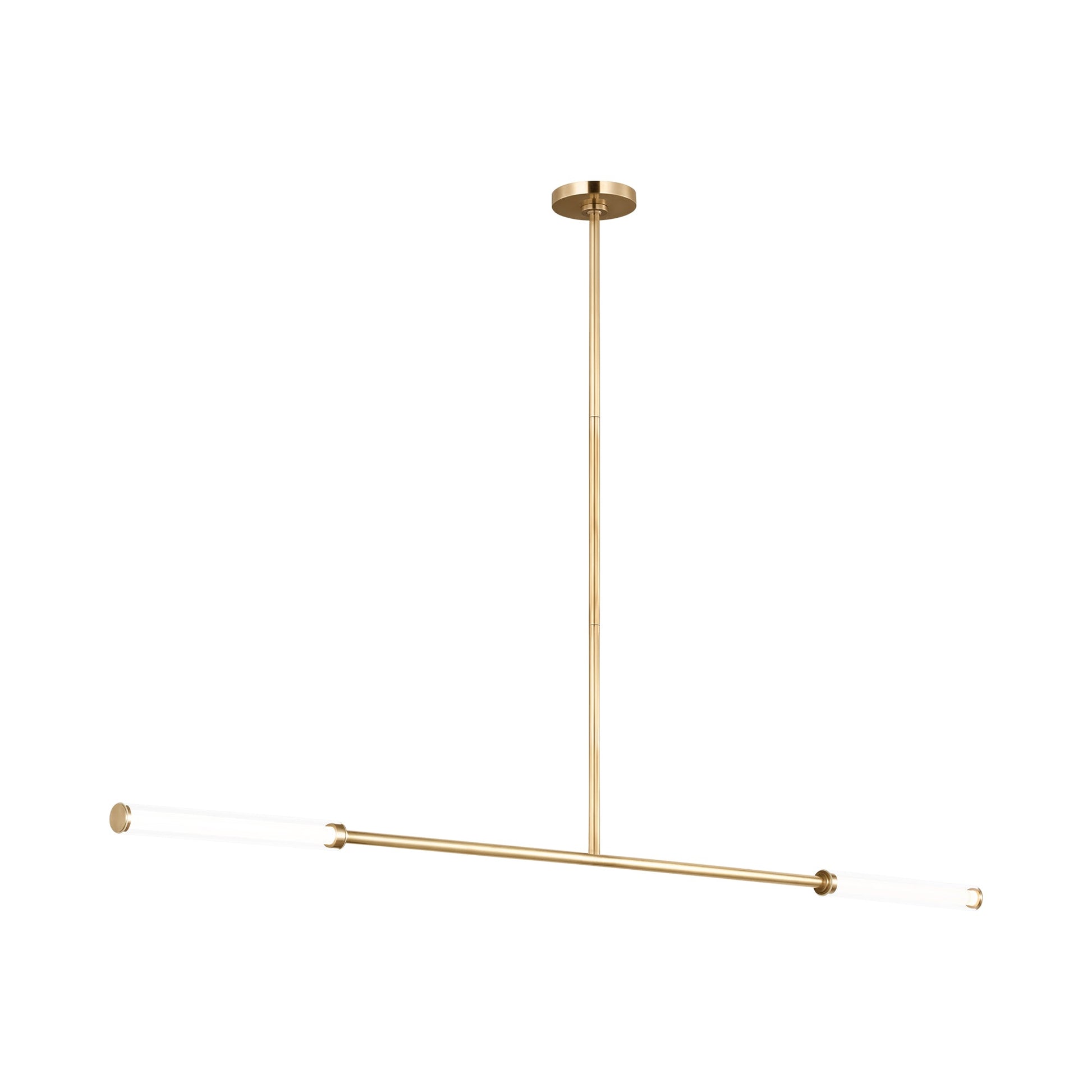 Poza Linear LED Chandelier in Detail.