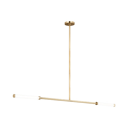 Poza Linear LED Chandelier in Detail.