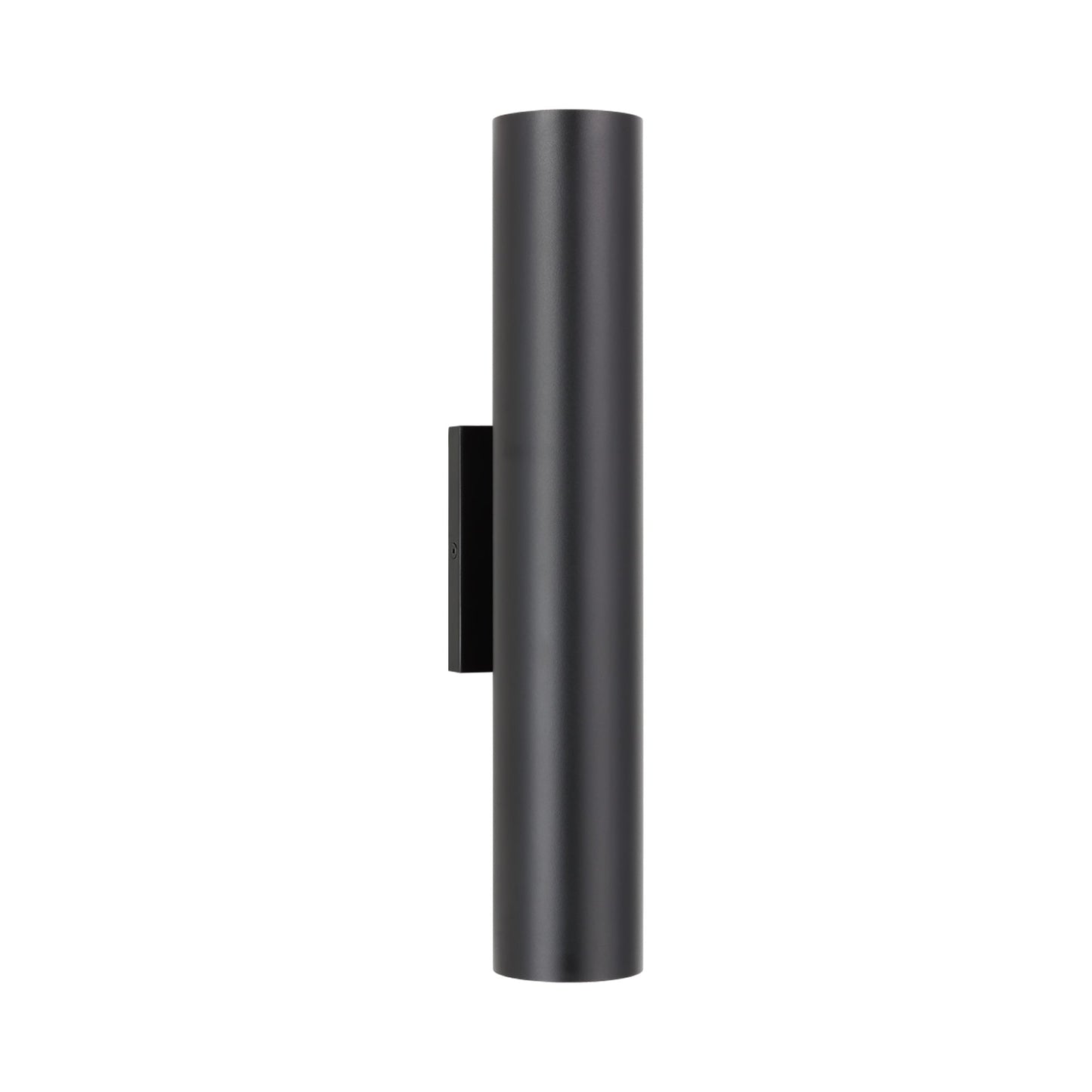 Pressa Outdoor LED Wall Light in Black (Large/Cylindrical).