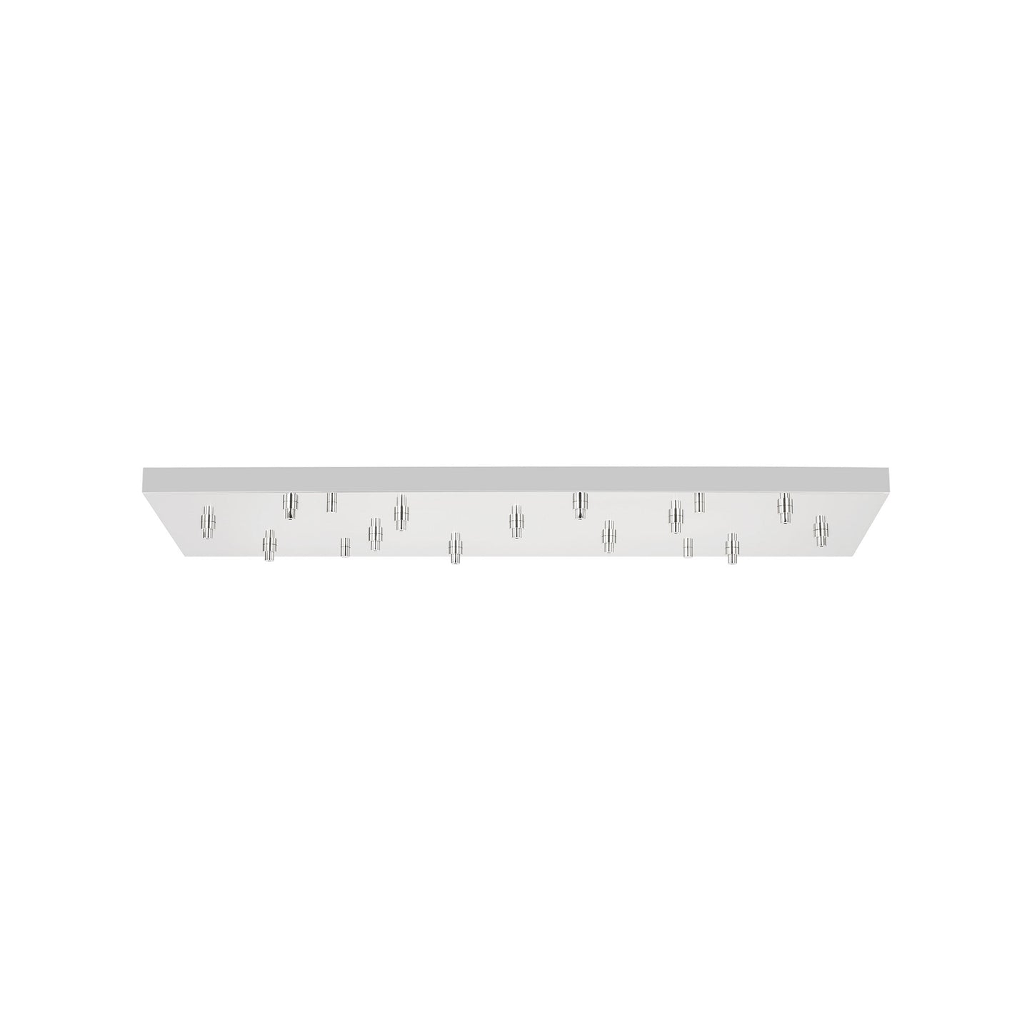 Rectangular Multiport Canopy in Polished Nickel (54-Inch).